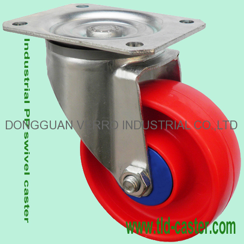 ball bearing industrial PP swivel caster