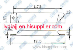 High quality Cargo Track End Cap
