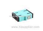 SC OM3 Duplex Fiber Optic Adapter
