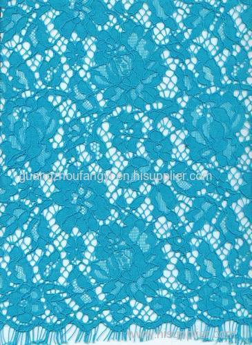cord lace fabric for high fashion dress