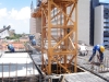 inside climbing tower crane,Hongda tower crane