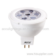 MR16 12V 6W 410lm LED Spot Light high power 1Wx7