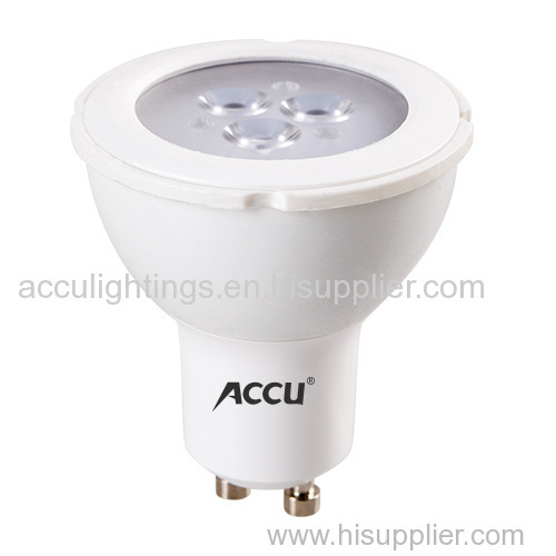 GU10 3W 271lm 38° LED Spot Light high power 1Wx3