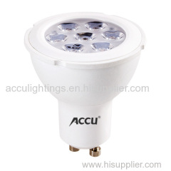 6W 410lm 38° LED Spot Light GU10 high power 1Wx7