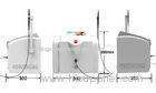 Painless Cherry Angioma Removal , Spider Vein Removal Machine 8.4 inch LCD,