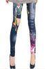 Womens Tight Pants , Floral Print Leggings , Casual Slim Fit