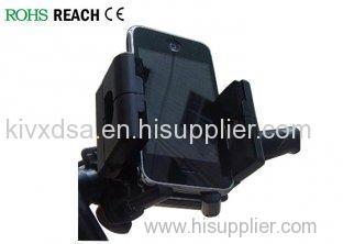 Custom Universal GPS / Cell Phone Bike Holder With Multi - Angle Rotation for Apple iPad 2 3 Tablet