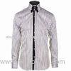 Women's Shirt/Office Shirt/Blouse/Business Shirt, Hand Stitching at Collar, Double Layers Collar
