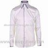 Women's Shirt/Office Shirt/Blouse/Business Shirt, 2 Layer Collar, 3 Buttons at Collar