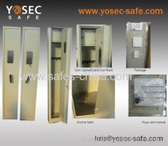 Electronic gun safe cabinet