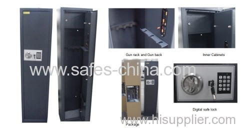Electronic gun safe cabinet