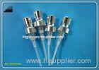 Silver 15mm Perfume Crimp Pump Perfume Atomiser For Pump Spray Bottle
