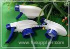 High discharge rate 1.4-1.6cc All Plastic Water Tigger Sprayer white / blue 28 / 400 size