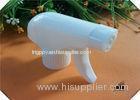 White Plastic hand trigger sprayer 0.75 - 1.5cc mist sprayer head