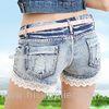 Summer Casual Beach Fashion Women Short Jeans