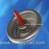 Tinplate Continuous Butane Gas Aerosol Can Valve , Refilling Gas Valve