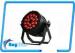 IP65 RGBW CREE Quad XML led par light with 25 fps strobe pulse effect