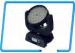 Rgb 3in1 Led Moving Head Light dmx 512 With Zoom Angle From 11 - 58 Degree