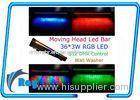 Indoor 3 in 1 RGB LED pixel bar , Linear Wall Washer with full color mixing with smooth dimming cur