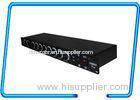 Stage show 19" rack mountable 8 ways DMX splitter , Light Signal Booster CE approved