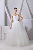 Graceful Wedding Dresses chapel train wedding dress