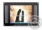 15 inch Wall Mount LCD Display metal with OSD German , Italian , Spanish