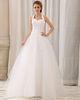 Diamond Lace around the neck Wedding Dresses Summer Halter bridal wedding Gowns