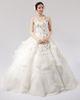 High End Rhinestone layered One Shoulder Wedding Gowns for Spring , Summer , Autumn , Winter