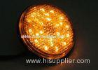 Yellow 24 Round LED C Brake Light 12V , Original Reflector Retrofit LED Lamps