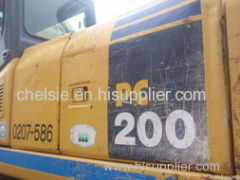 Used Komatsu Excavator PC200 Crawler