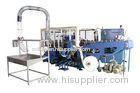 PLC Control Large Diameter High Speed Paper Cup Machine With Flameless Hot Air Sealing