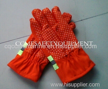 safety fire gloves for firefighter