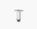 Steel table leg replacement Metal Furniture Legs 25 x 25mm Chrome Finished