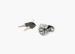 File cabinet metal push button lock desk / dresser drawer locks