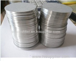 stainless steel powder sintered filter disc for liquid filtration