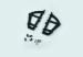 Plastic Furniture Hardware Fittings for 2 layer shoe rack bench