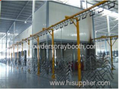 automatic powder coating production line