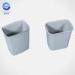 Commercial Large Square Plastic Garbage Bins For Office / Market