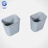 Open Top Plastic Office Garbage Container Litter Bin in Square