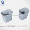 Big Square Plastic Garbage Bins / Dustbin with Cover for Office