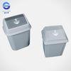 Outdoor Large Plastic Garbage Bins Square Trash Container 58L