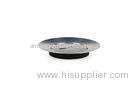 Stainless Steel Black Silicone Base Pottery Soap Dishes