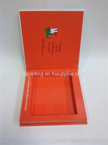 orange gift boxes in high qality