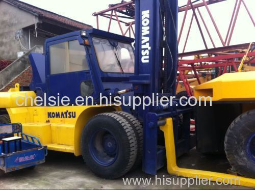 Used Komatsu Diesel Forklift Truck 20T