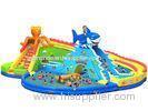 kids backyard inflatable water park