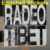 Super Quality UV Resistant Ink Printing Sun Proof Eggshell Stickers for Outdoor Advertisement Use