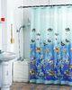 Polyester Shower Curtain polyester bathroom shower curtain / durable textile shower curtain