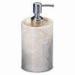 Champagne Marble Liquid Soap Dispenser with Polished Surface, Won't Absorb Moisture