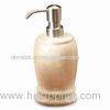 Liquid Soap Dispenser, Made of Champagne Marble, Comes in Double Rings Style