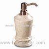 Champagne Marble Liquid Soap Dispenser with Smooth and Polished Surface